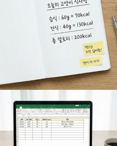 수기 기록